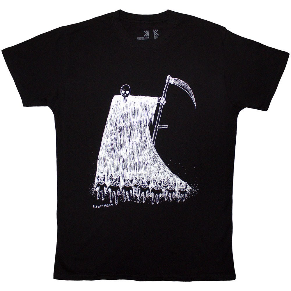 RADIOHEAD レディオヘッド - Grim Reaper / オーガニックコットン / Tシャツ / メンズ - PGS